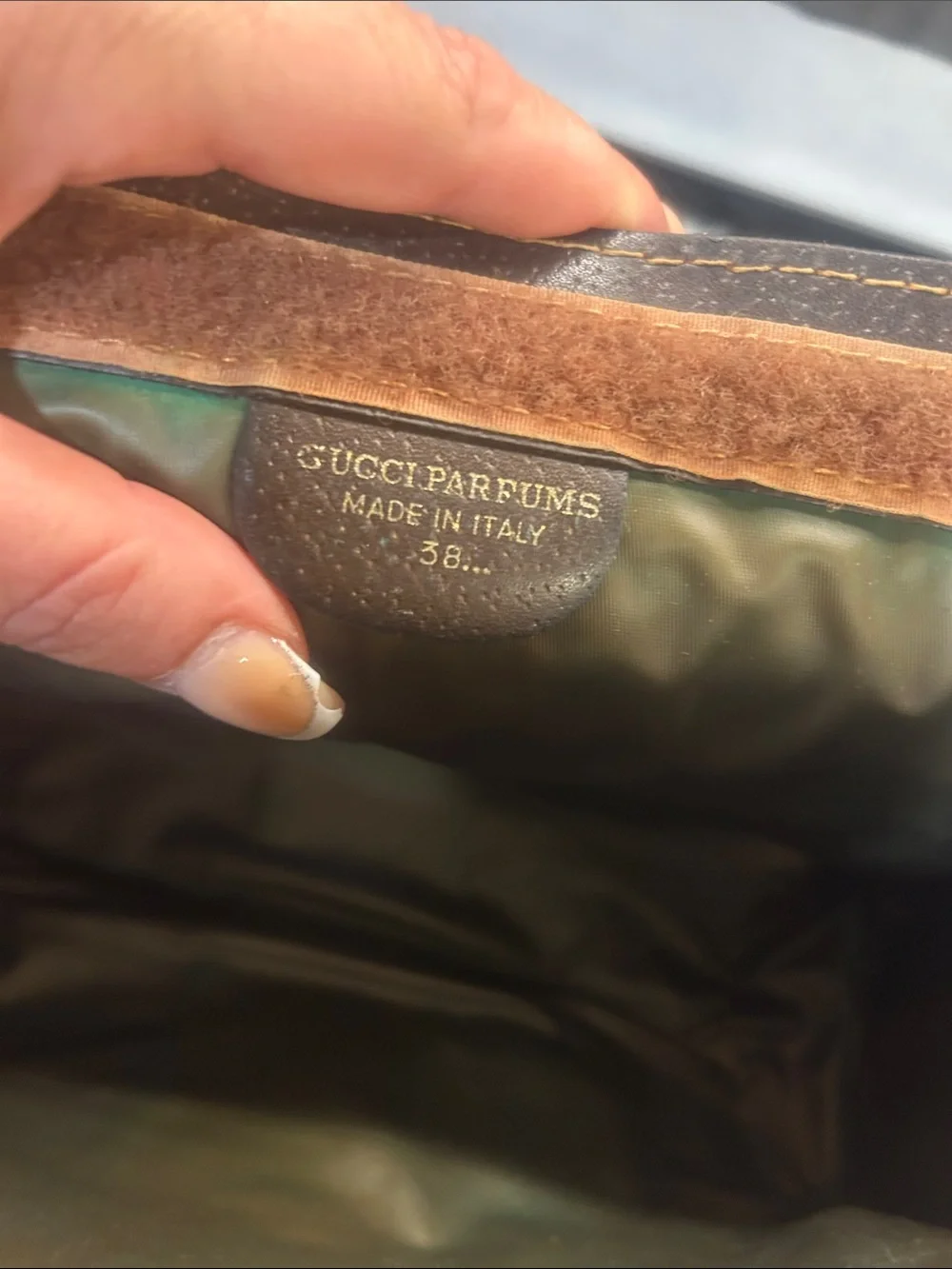 Gucci toiletry bag